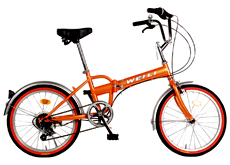 20" 6 SPEED FOLDING BICYCLE